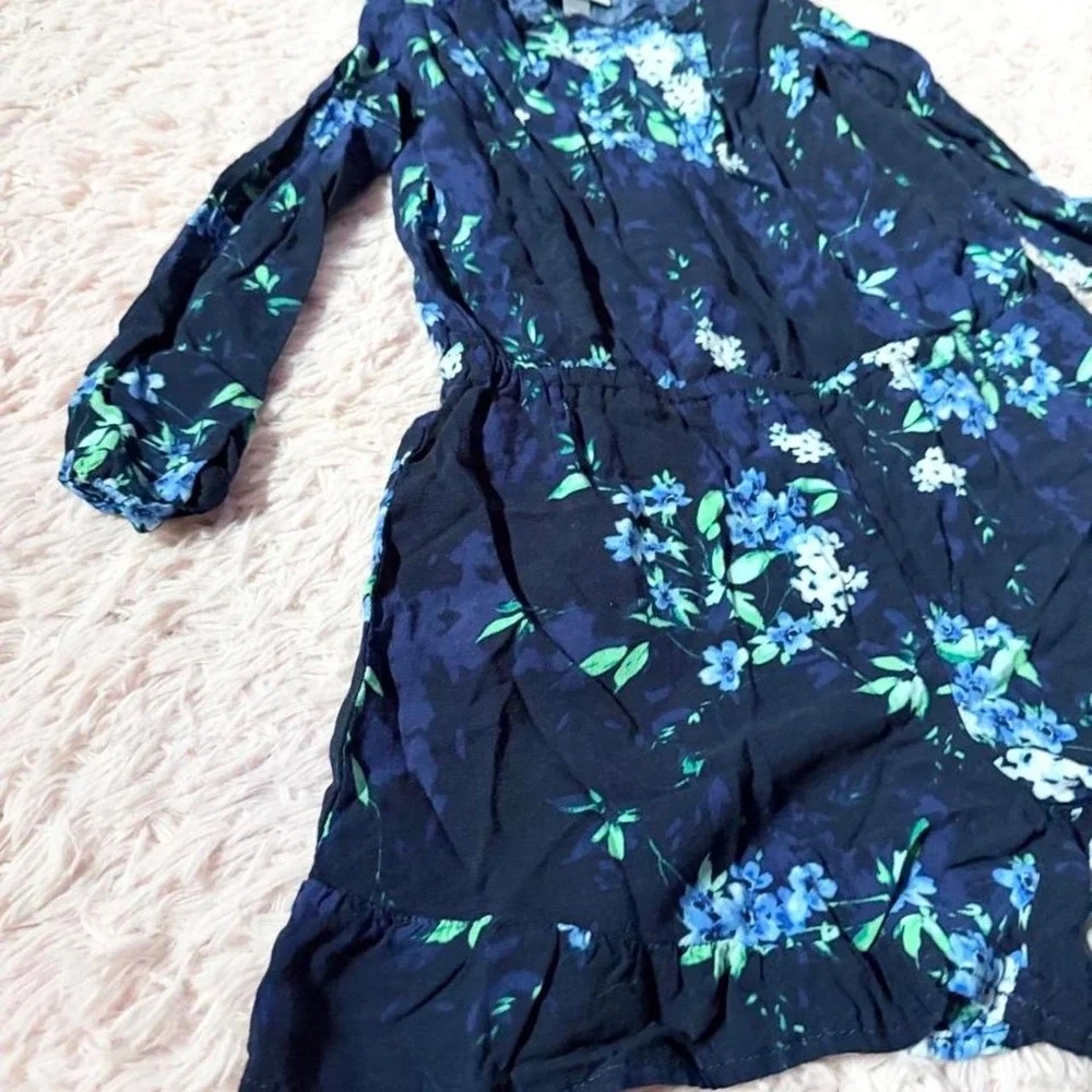 Whimsical Floral Cottage Core Cold Shoulder Country Cowgirl Romper Girls L Fairy